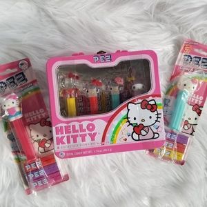 Hello Kitty Lunchbox Pez Bundle NIB